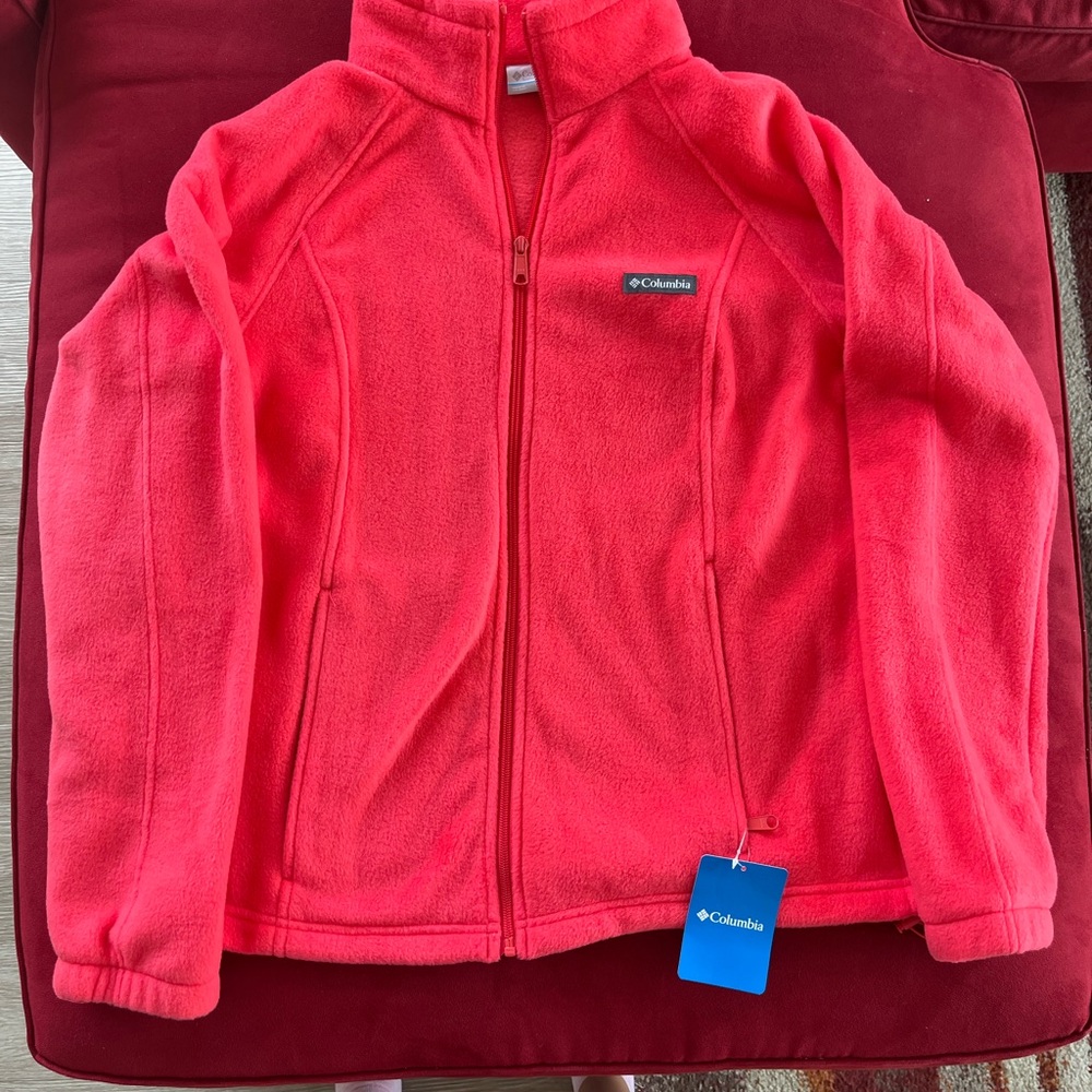 Columbia Women's Fleece Jacket - Vivid Pink